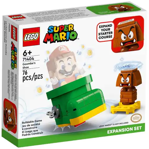 ⁨LEGO SUPER MARIO 71404 EXPANSION SET - GOOMBA'S SHOE⁩ at Wasserman.eu
