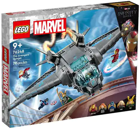 ⁨LEGO Super Heroes 76248 Quinjet Avengersów⁩ w sklepie Wasserman.eu