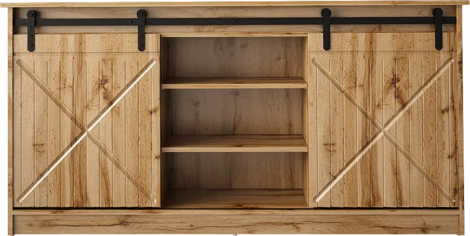 Komoda 160x80x35 GRANERO dąb wotan w sklepie Wasserman.eu