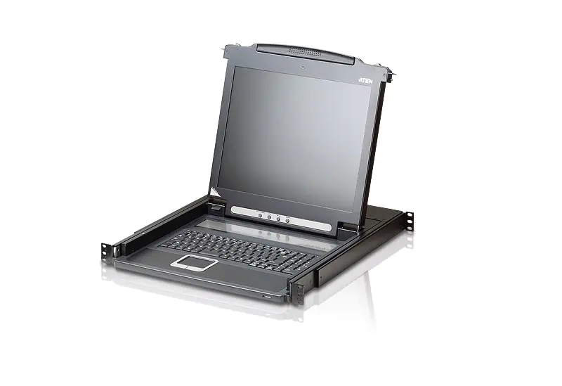 ⁨ATEN [CL-1000MA] KVM Konsola LCD 17" + klawiatura + touchpad⁩ w sklepie Wasserman.eu