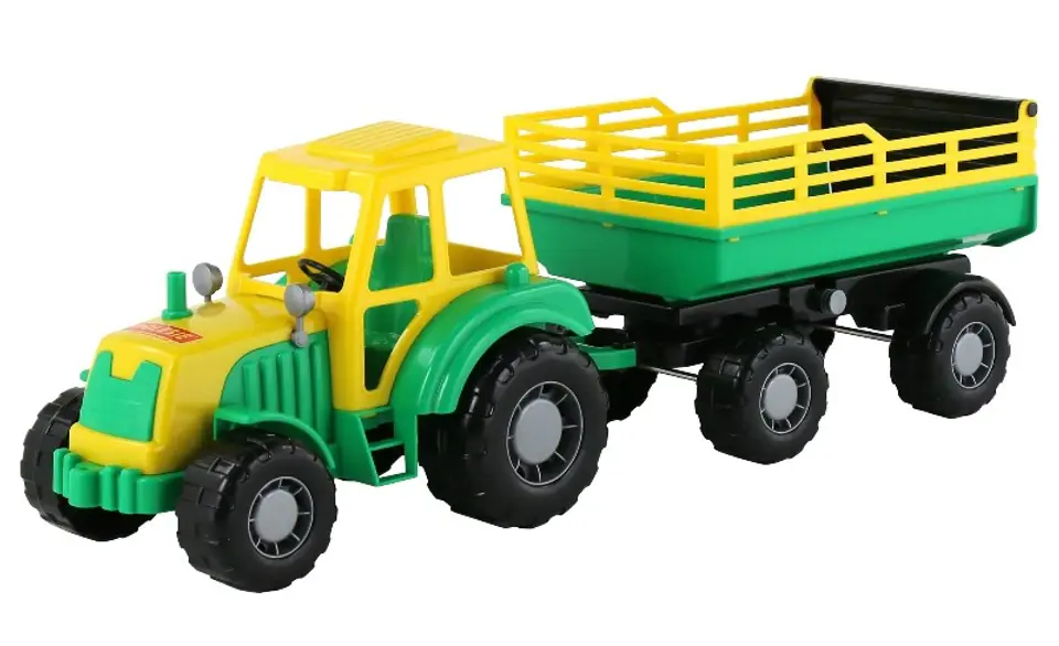 Altay Tractor with trailer at Wasserman.eu