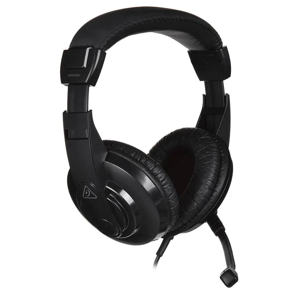 ⁨Behringer HPM1100 - closed headphones with microphone and USB connection⁩ at Wasserman.eu