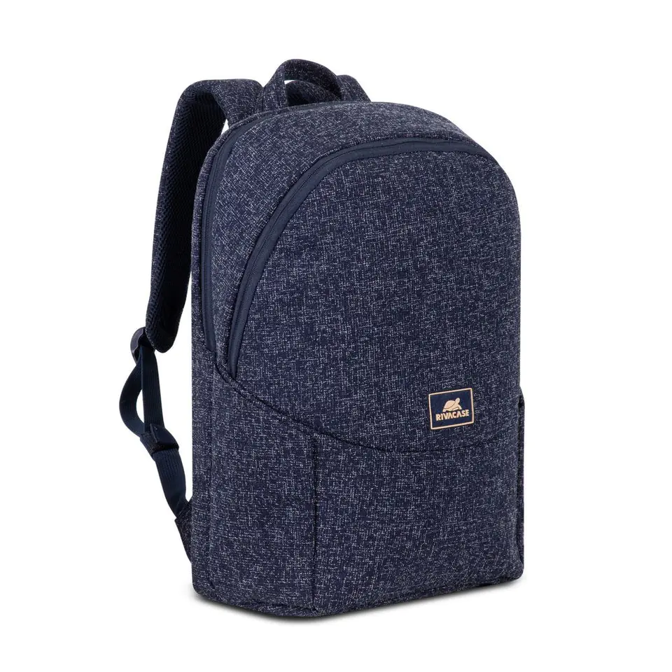 ⁨RIVACASE Anvik 15.6" laptop backpack, navy blue, 15L, waterproof fabric, pockets for 10.5" tablet, smartphone, documents, accessories, bottle⁩ at Wasserman.eu