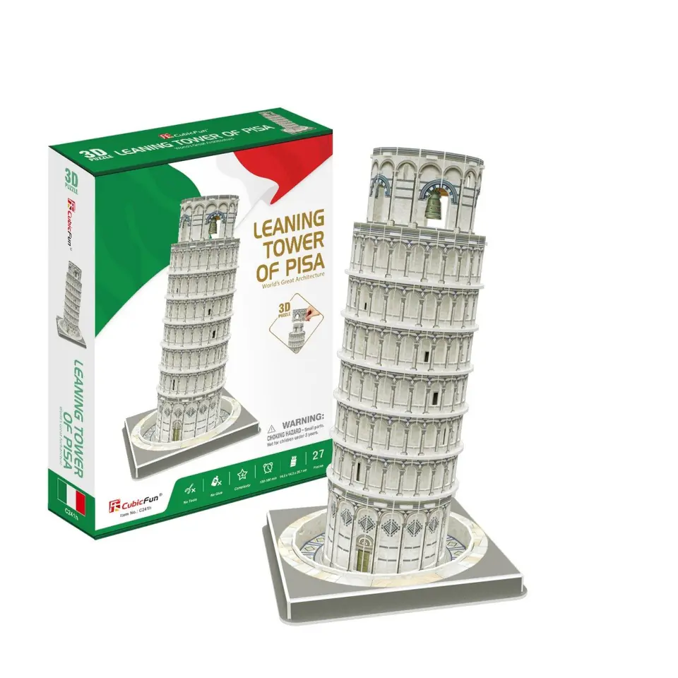 ⁨Puzzle 3D The Leaning Tower of Pisa⁩ at Wasserman.eu