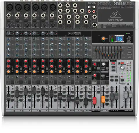 ⁨Behringer X1832USB audio mixer 18 channels⁩ at Wasserman.eu