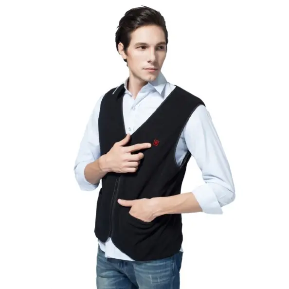 ⁨Ogrzewana kamizelka z polaru, rozmiar: M, L, XL, XXL⁩ w sklepie Wasserman.eu
