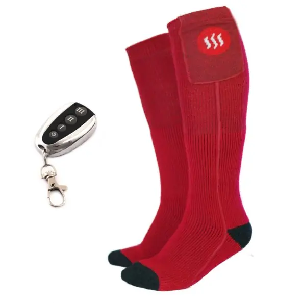 ⁨Ogrzewane skarpetki z pilotem, rozmiar: M (35-40), L (41-46)⁩ w sklepie Wasserman.eu
