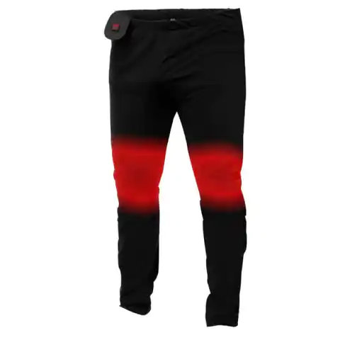 ⁨Spodnie z ogrzewaniem Glovii GP1M (M; kolor czarny)⁩ w sklepie Wasserman.eu