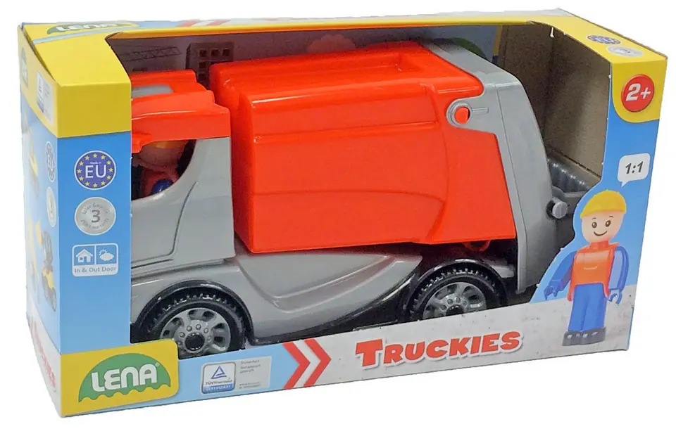 ⁨Truckies Garbage truck 22 cm⁩ at Wasserman.eu