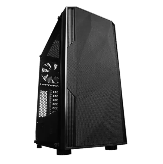 ⁨Logic Agir Mesh + Glass USB 3.0 Black case without power supply⁩ at Wasserman.eu