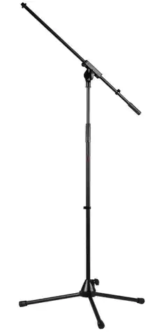 ⁨Caymon CST320/B Microphone stand with foldable legs and boom arm⁩ at Wasserman.eu