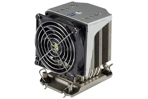 ⁨Supermicro SNK-P0080AP4 computer cooling system Processor Air cooler 9.2 cm Black, Stainless steel⁩ at Wasserman.eu