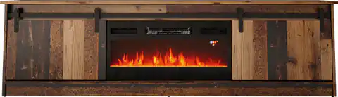 ⁨RTV GRANERO + fireplace cabinet 200x56.7x35 old wood⁩ at Wasserman.eu