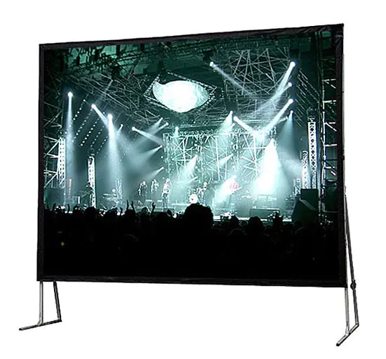 ⁨Avtek FOLD 380 projection screen 16:9⁩ at Wasserman.eu