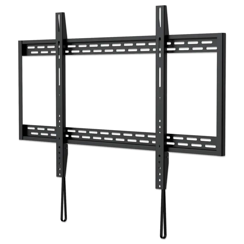 ⁨Manhattan TV & Monitor Mount, Wall, Fixed, 1 screen, Screen Sizes: 60-100", Black, VESA 200x200 to 900x600mm, Max 100kg, LFD, Lifetime Warranty⁩ at Wasserman.eu