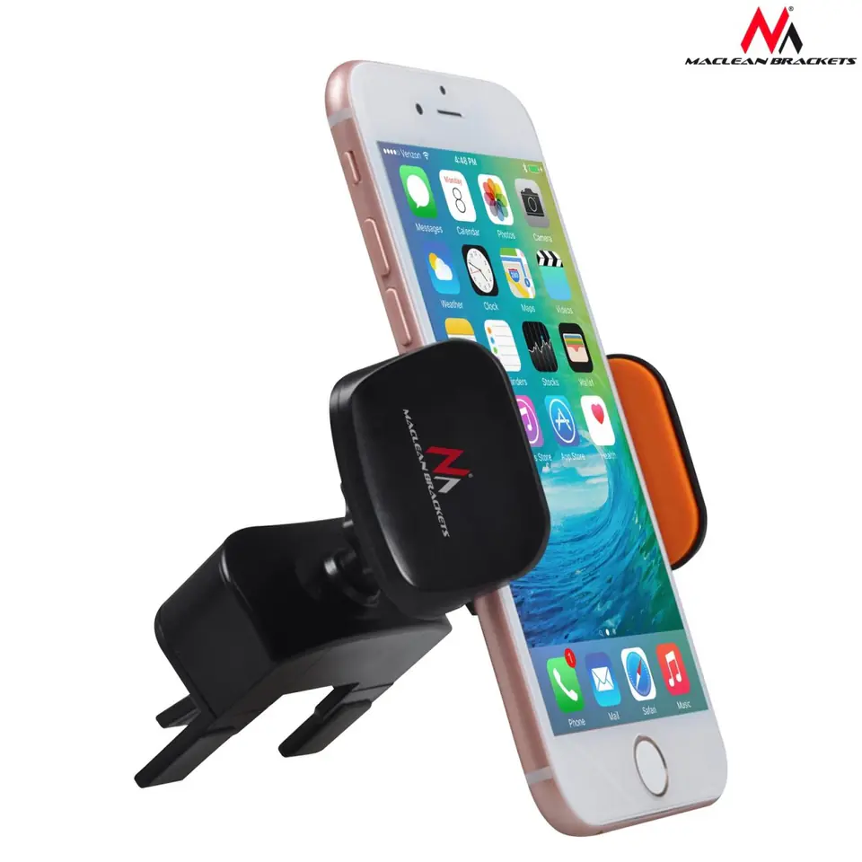 Car phone holder MC-734 on the box or the CD slot at Wasserman.eu