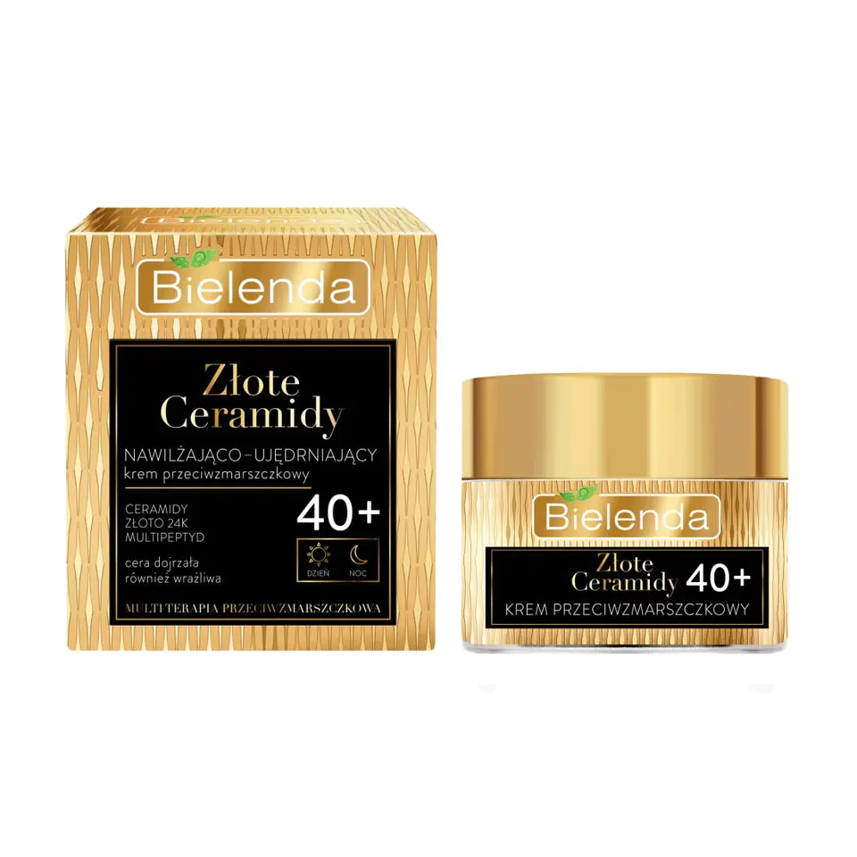 ⁨Bielenda Golden Ceramides Cream 40+ Moisturizing-firming⁩ at Wasserman.eu