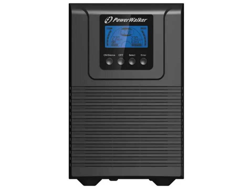 ⁨UPS ON-LINE 1000VA TG 4x IEC OUT, USB/RS-232,       LCD, TOWER, EPO⁩ w sklepie Wasserman.eu