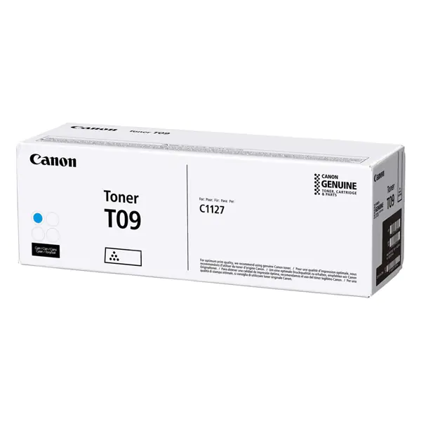 ⁨Canon oryginalny toner T09, cyan, 5900s, 3019C005, Canon i-SENSYS X C1127i, i-SENSYS X C1127P Series, O⁩ w sklepie Wasserman.eu