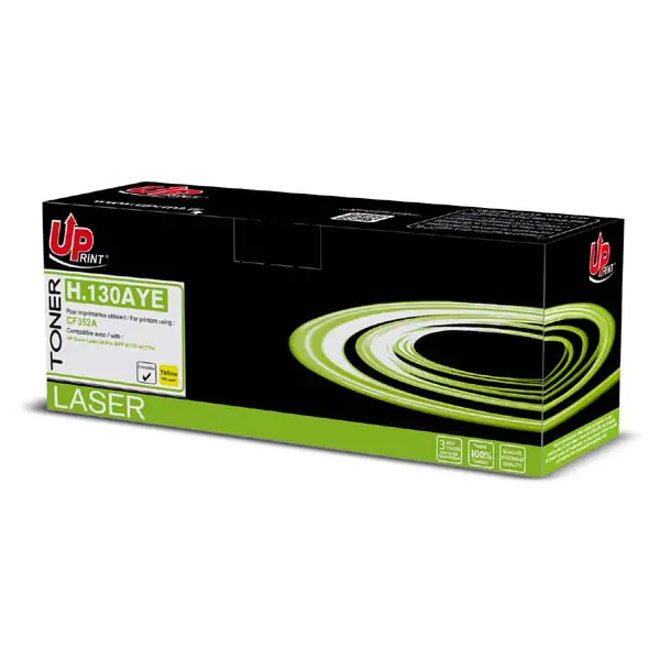 ⁨UPrint kompatybilny toner z HP CF352A, H.130AYE, yellow, 1000s⁩ w sklepie Wasserman.eu