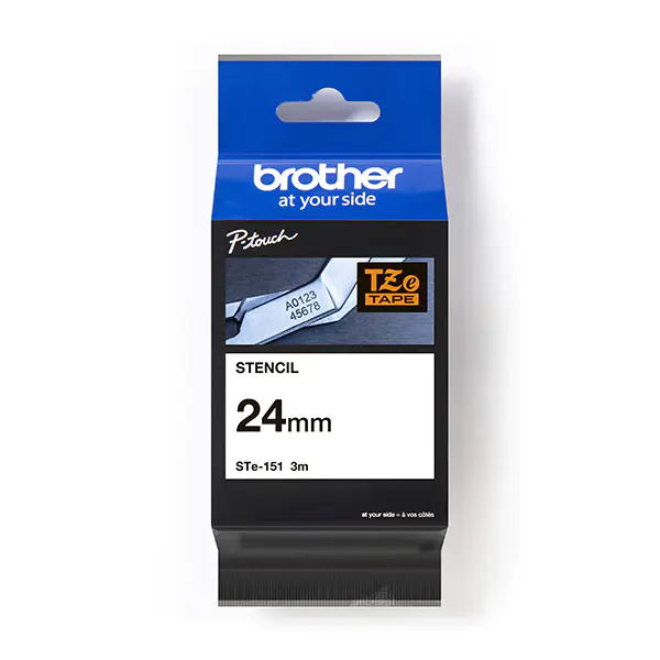 ⁨Brother Original Label Printer Tape, Brother, STE-151, 3m, 24mm, Engraving Tape⁩ at Wasserman.eu