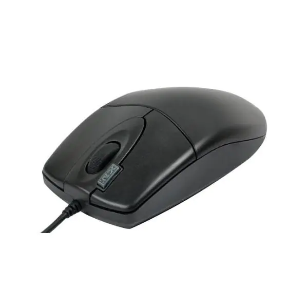 ⁨OP-620D 2X Click Optical Mouse USB Black⁩ at Wasserman.eu