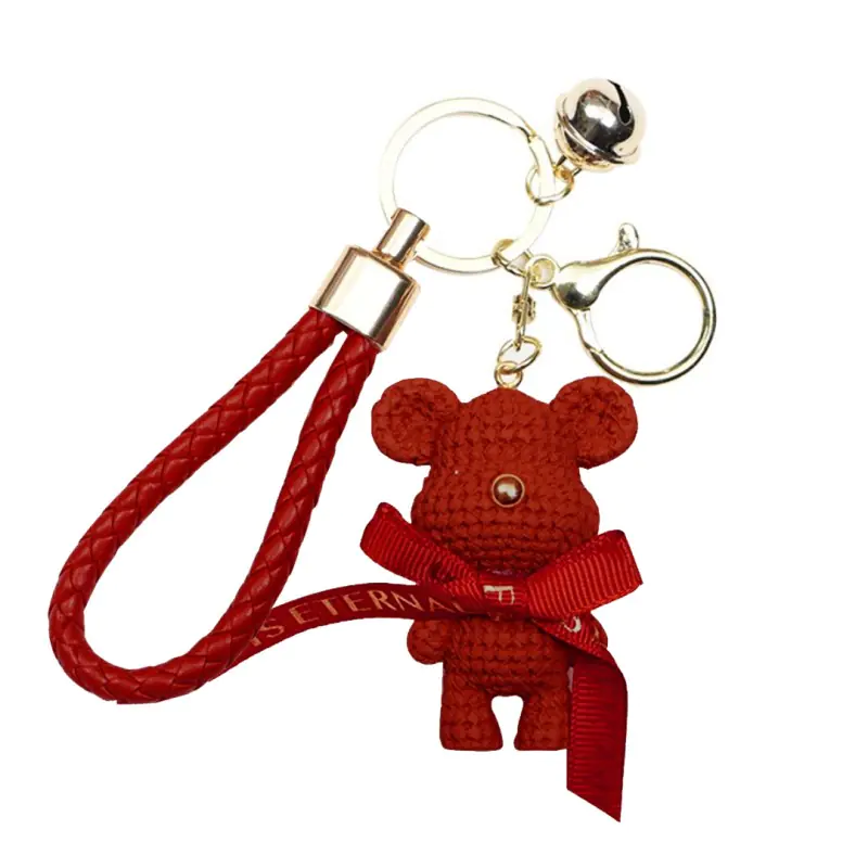 ⁨Key ring with bell BUNNY SWEET Red BRL119⁩ at Wasserman.eu