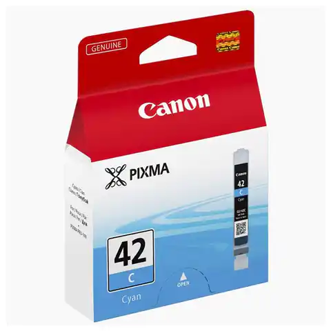 ⁨Canon oryginalny ink / tusz CLI-42C, cyan, 6385B001, Canon Pixma Pro-100⁩ w sklepie Wasserman.eu