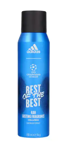 ⁨Adidas Champions League Dezodorant perfumowany w sprayu Best of The Best 150ml⁩ w sklepie Wasserman.eu