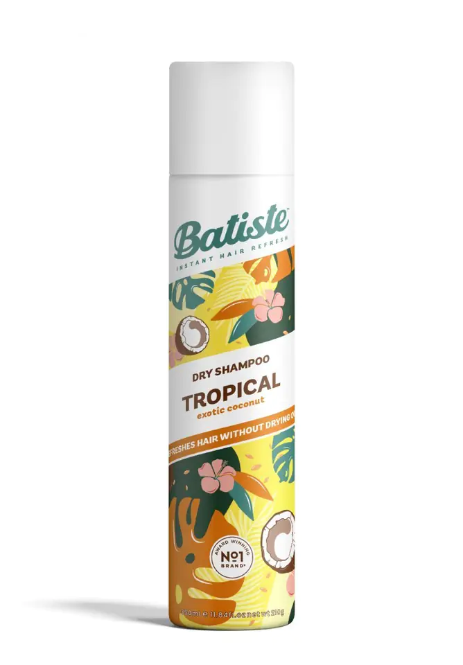 ⁨Batiste Suchy Szampon do włosów Tropical 350ml⁩ w sklepie Wasserman.eu