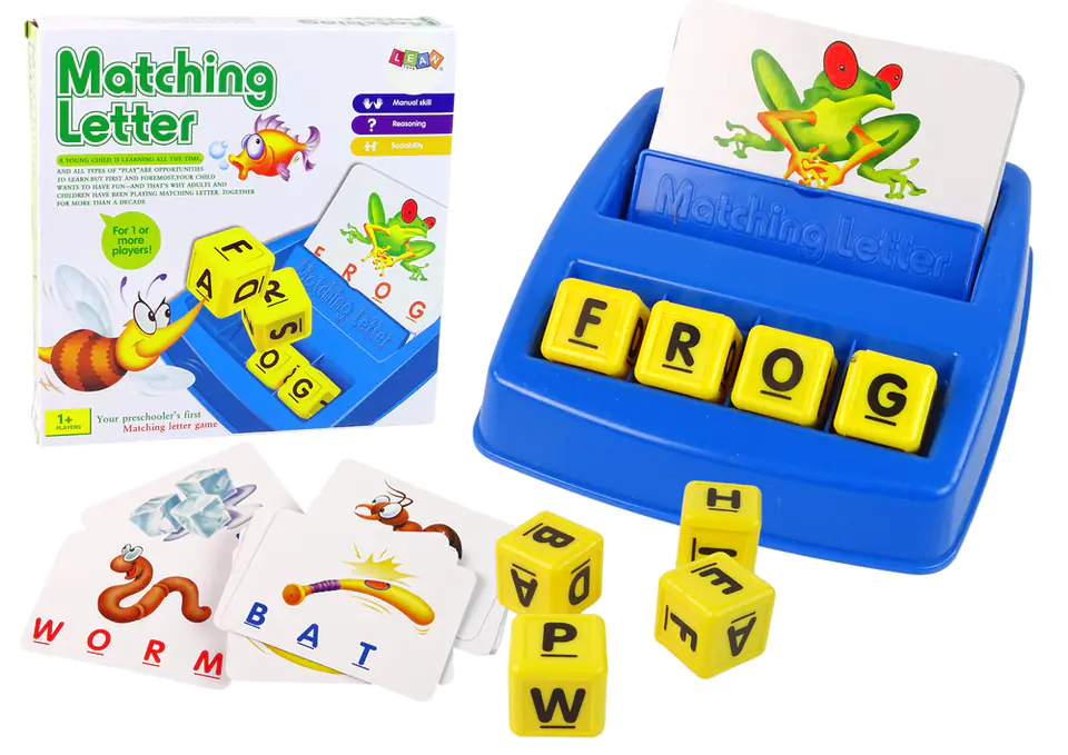 ⁨Game to learn English Match Letters 30 cards⁩ at Wasserman.eu