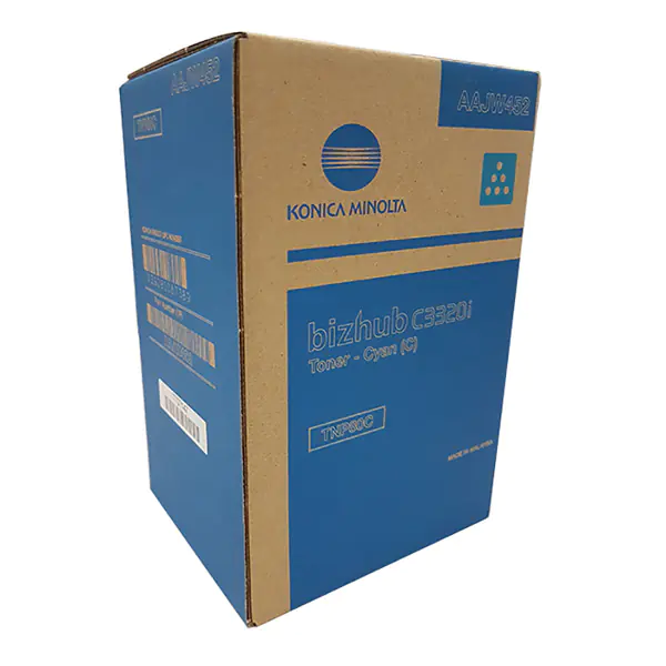 ⁨Konica Minolta oryginalny toner AAJW452, TNP-80C, cyan, 9000s⁩ w sklepie Wasserman.eu