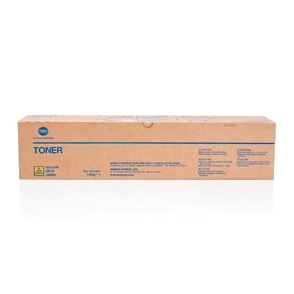 ⁨Konica Minolta oryginalny toner AAJW252, TNP-80Y, yellow, 9000s⁩ w sklepie Wasserman.eu