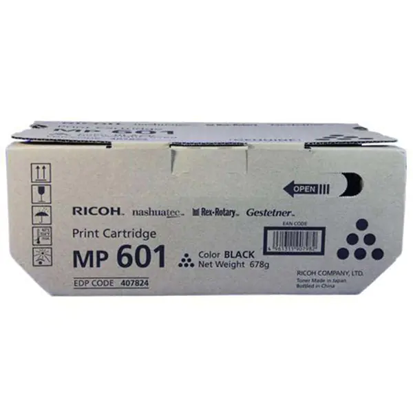 ⁨Ricoh oryginalny toner 407824, black, 25000s⁩ w sklepie Wasserman.eu