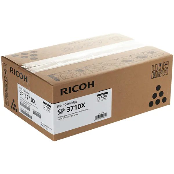 ⁨Ricoh Original Toner Cartridge 408285, black, 7000s, Ricoh SP3710SF, SP3710DN, O⁩ at Wasserman.eu
