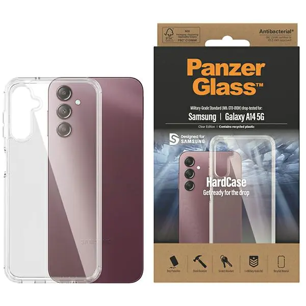 ⁨PanzerGlass ClearCase Sam A14 5G A146 clear 0436⁩ w sklepie Wasserman.eu