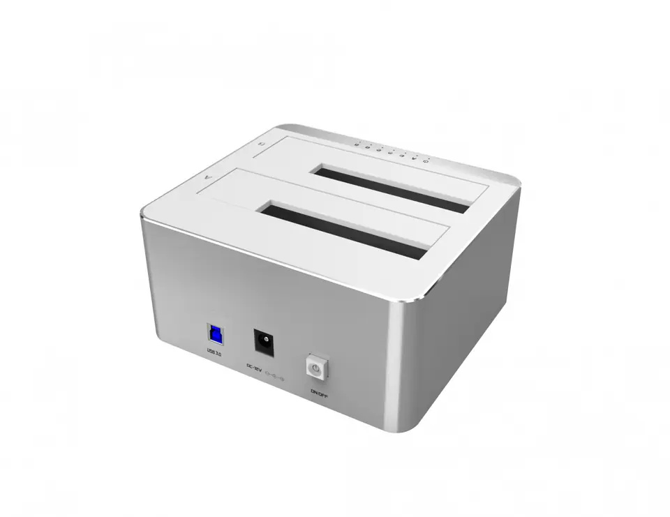 HDD docking station; USB 3.0; CLONE; Y-3026 ALU at Wasserman.eu