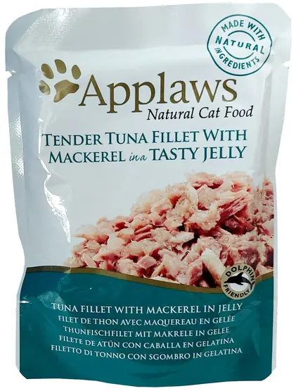 ⁨APPLAWS Thunfisch und Makrele Beutel in Gelee [8255] 70g⁩ im Wasserman.eu