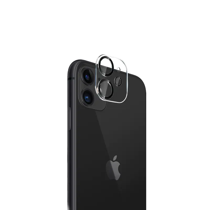 ⁨Crong Lens Shield - Szkło na aparat i obiektyw iPhone 11⁩ w sklepie Wasserman.eu