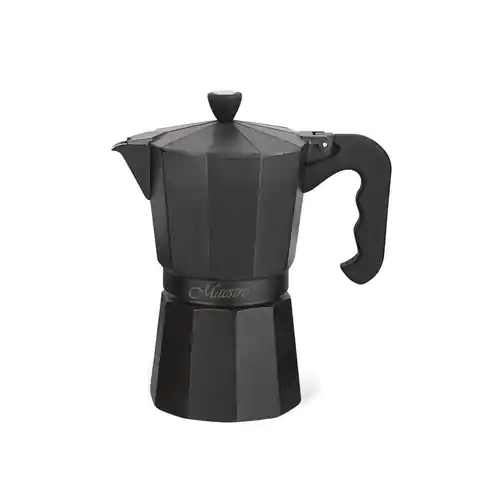 ⁨Maestro 6-Tassen-Kaffeemaschine MR-1666-6-BLACK schwarz⁩ im Wasserman.eu
