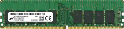 ⁨Micron UDIMM ECC DDR4 32GB 2Rx8 3200MHz PC4-25600 MTA18ASF4G72AZ-3G2R⁩ w sklepie Wasserman.eu