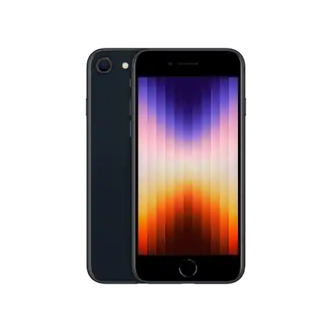 ⁨Apple iPhone SE 11.9 cm (4.7") Dual SIM iOS 15 5G 64 GB Black⁩ at Wasserman.eu
