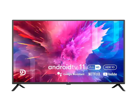 ⁨Telewizor 40" UD 40F5210 Full HD, D-LED, Android 11, DVB-T2 HEVC⁩ w sklepie Wasserman.eu