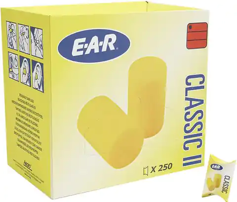 ⁨Zatyczki do uszu EAR Classic II (opakowanie 250 par)⁩ w sklepie Wasserman.eu