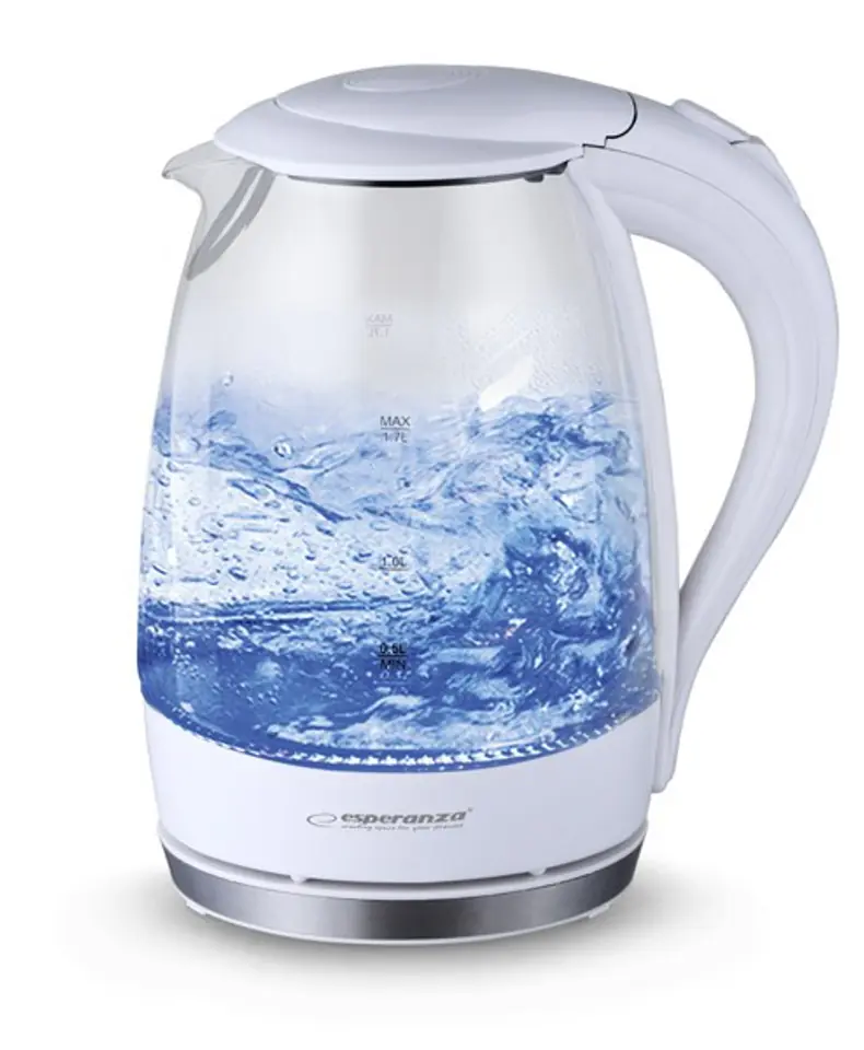 Electric kettle 1,7L SALTO ANGEL white at Wasserman.eu