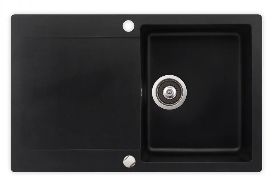 Clivo 45 B-TQ metalic onyks kitchan sink at Wasserman.eu