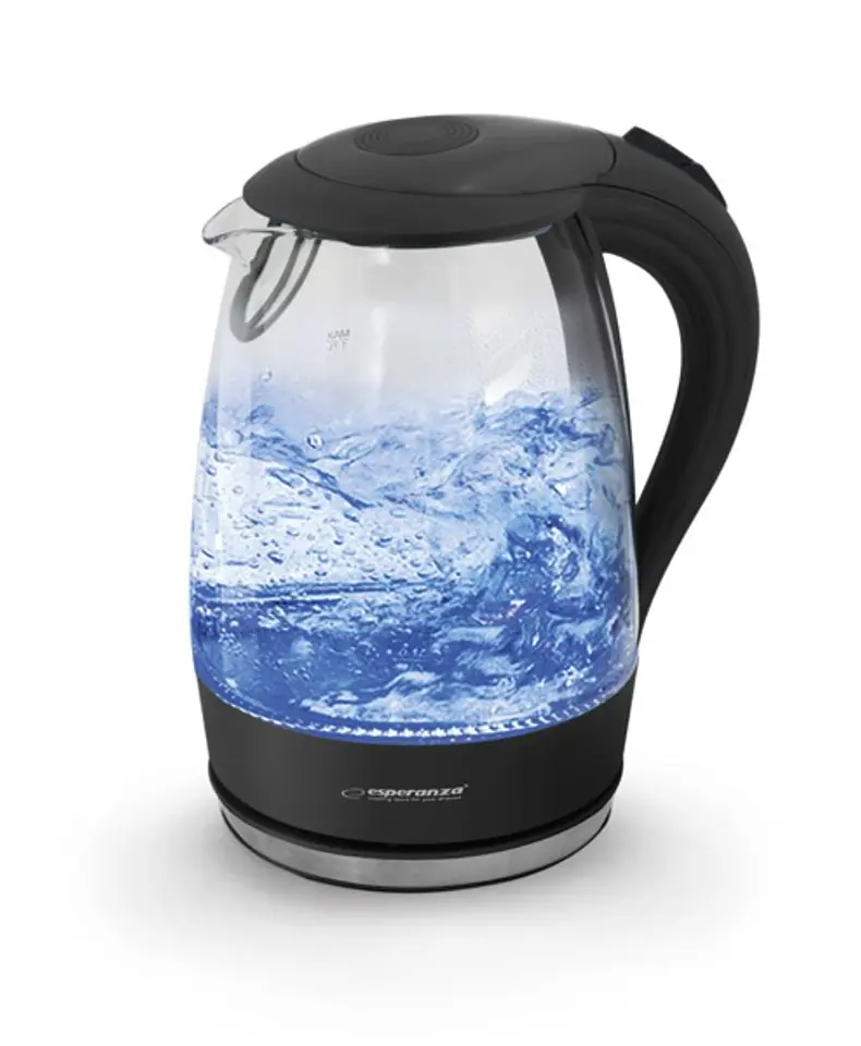 Electric kettle 1,7L SALTO ANGEL black at Wasserman.eu