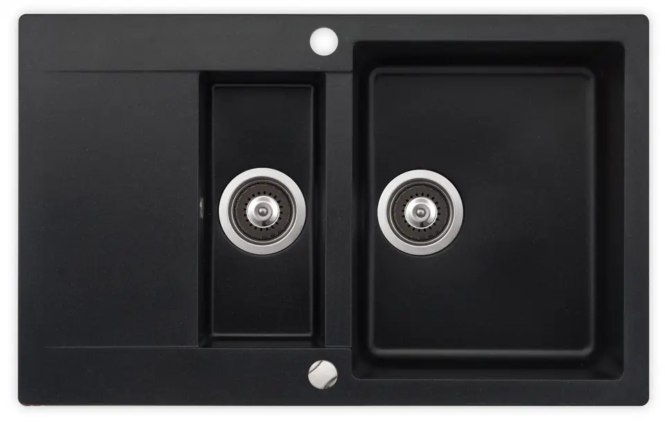 Clivo 60 B-TQ metalic onyks kitchen sink at Wasserman.eu