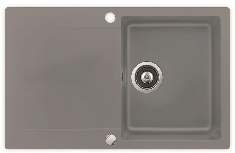Sink Clivo 45 B-TQ Metalic aluminium at Wasserman.eu