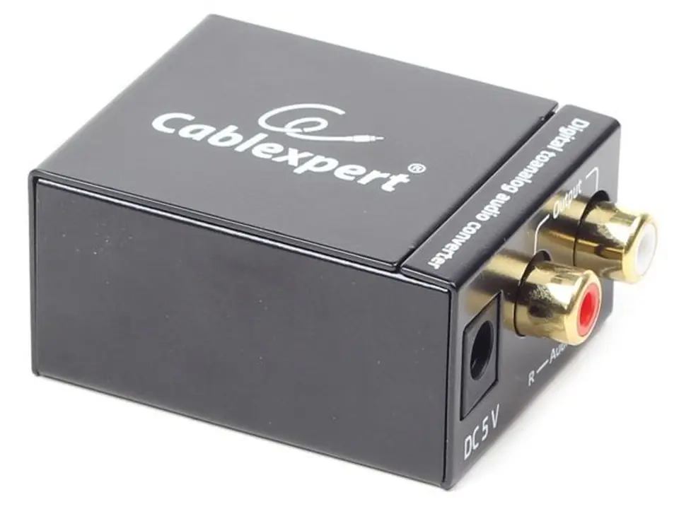 Adapter Digital Audio TOSLINK -> Analog RCA w sklepie Wasserman.eu